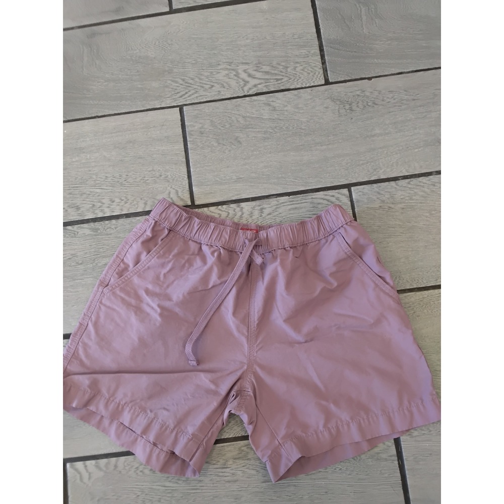 Levis XX Chino Easy Shorts Mens Small Pink Elastic Waist Drawstring Casual 5in